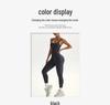 Stilvoller Europäischer & Amerikanischer Body Shaping Yoga-Bodysuit - Schlankmachend, Po-Hebend, Enganliegend für Laufen & Fitness