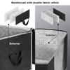 4 Pack Large Capacity Foldable Clothes Storage Bag  with Clear Window,Reinforced Handle Thick Fabric for Comforters, Blankets, Bedding, Clothes with S