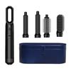5 In 1 Hair Dryer And Hot Air Comb Brush With Curling Iron Hair Straightener For Fast Drying Curling Straightening And Styling