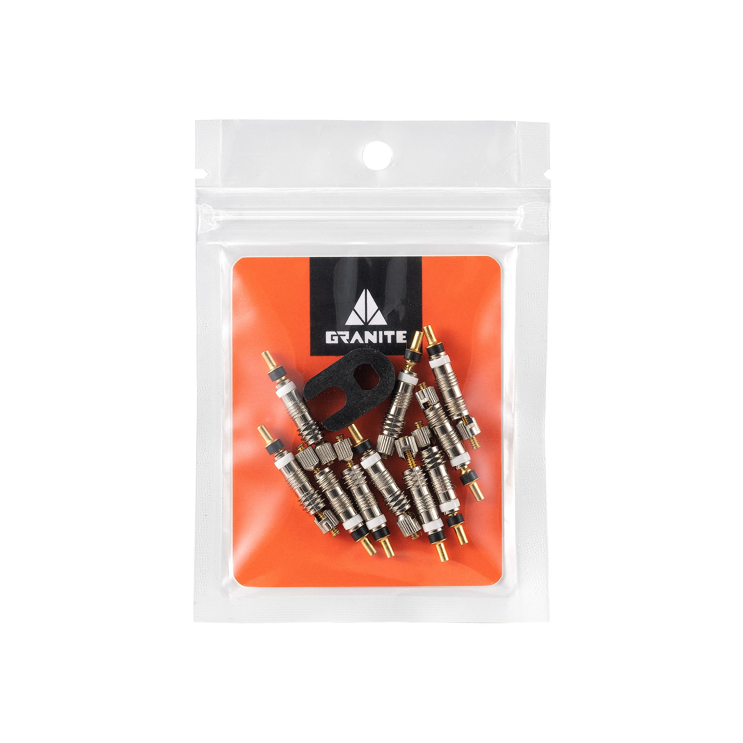 

Granite Presta Valve Cores 10 Pieces -