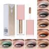 Makeup Diamond Pearlescent Liquid Eyeshadow, Shining Colorful Eyeshadow Liquid Matte Highlight Eight Color Eyeshadow