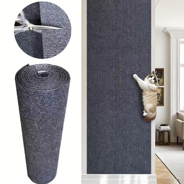 Durable, Cut-to-Size, Non-Slip, Multi-Functional Cat Scratching Pad for Sofas