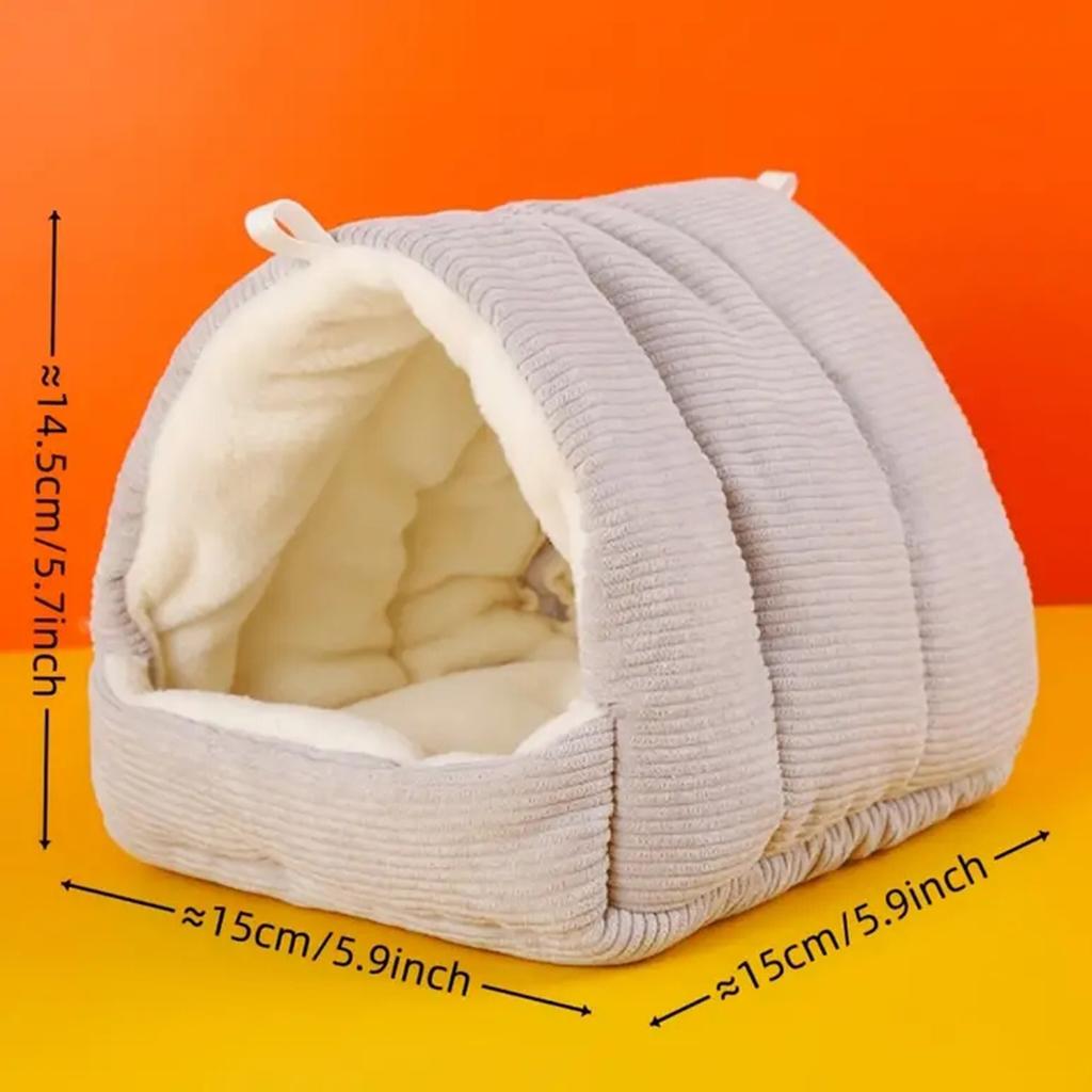 Winterwarmer Vogelkäfig, Papageien-Baumwollnest, Wellensittichnest für Hängematte, Käfig, Hütte, Zelt, Bett, Hängehöhle, Haustierprodukte