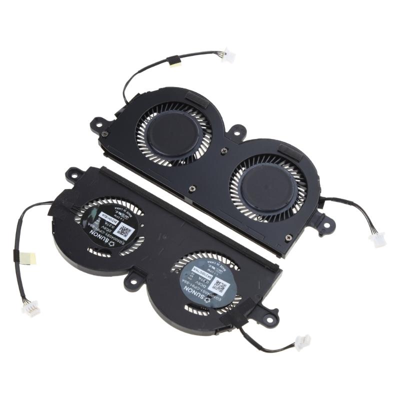 New Original Laptop CPU Cooling Fan For l PS 13 9370 9380 P82G DC5V 0.40A 4pin 4wires Laptop  Fan 980WH 0980WH