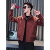 2025 Men's High-End Stand Collar Workwear Jacket - Trendy Casual Top for Spring, Autumn, Winter
