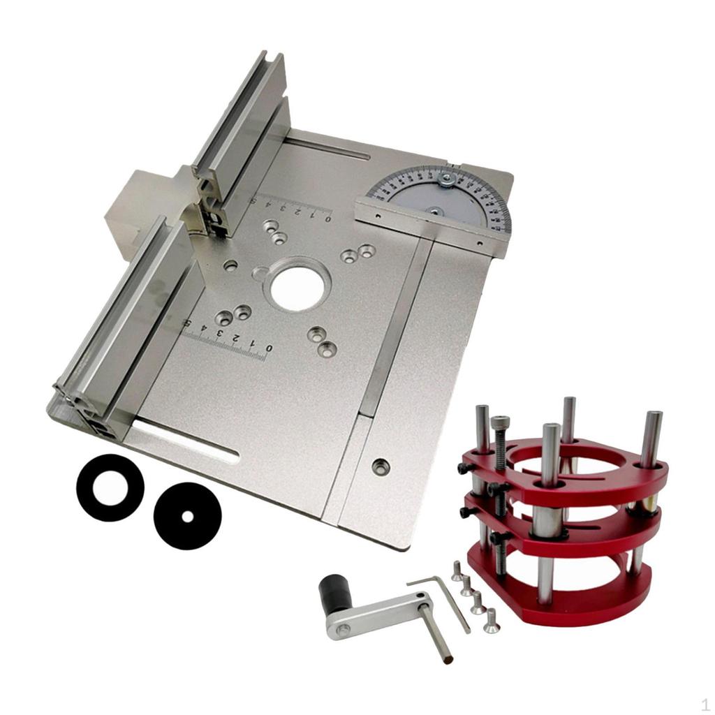 Aluminum Alloy Router Lifting System, Engraving Trimmer Platform Stand ,Router Lift Table