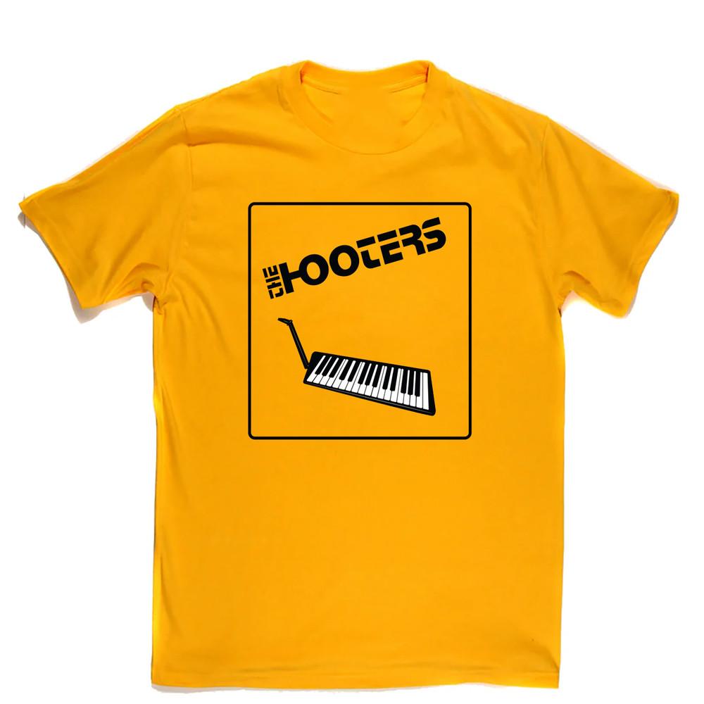 

Rare THE HOOTERS Band Logo Classic T Shirt Yellow S to 5XL AL962 Unisex T-Shirt XXXL