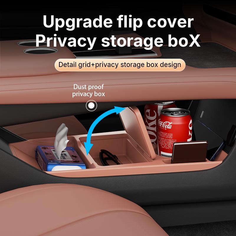 Suitable for 25 Models of Changan Uni-z Center Console Under Storage Box, Glasses Holder, Car Accessories Modification Parts