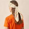 90Cm Twill Silk Scarf Shawl Luxury  Printed Square Scarves Women Hijabs Bandana Silk Foulards Neckerchief