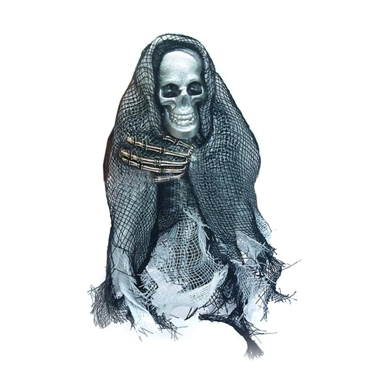 Módní Auto Air Difuzér Aromaterapie Halloween Dekorace lebky Auto Air Vent Outlet Air Osvěžovač Parfém Vůně