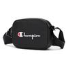 Champion Script Logo Fashion Trend Casual Sports Zipper Versatile Crossbody Bag Medium Unisex bags Black U3AACPU10