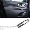 Car Inner Armrest Panel For Mercedes Benz Vito 2017-2025 Door Trim Decoration Accessories Carbon Fiber
