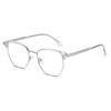 Fashionable Semi-Rimless Eyeglasses Frames With  Temples Short-Sight Eyewear Diopter 0 -0.5 -0.75 -1.0 To -6.0