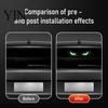 Universal Car Lighting Kit Solar Devil Eyes Light for Windshield, Window Warning Sign with Three Smart Modes, Atmosphere LED Digital Panel,