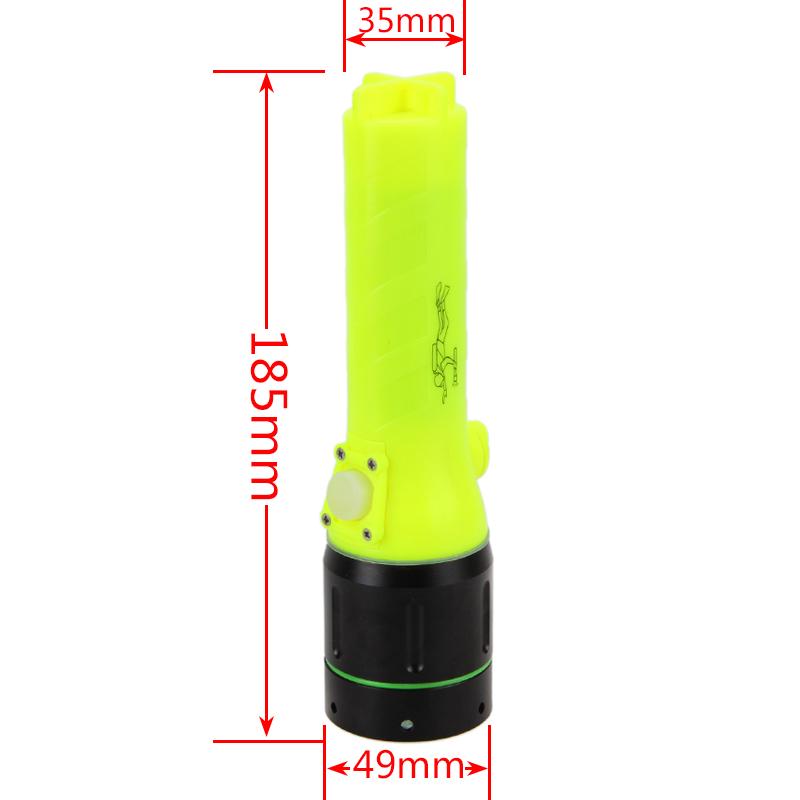 VASTFIRE 5000lm led Build-in 6000mAh 26650 Battery Diving Flashlight Scuba Dive Torch Waterproof underwater Lantern
