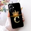 For Infinix Smart 20 4G Case Crown Letters Soft Silicone Phone Cases For Infinix Smart20 X6840 X6840B  Protection Back Cover