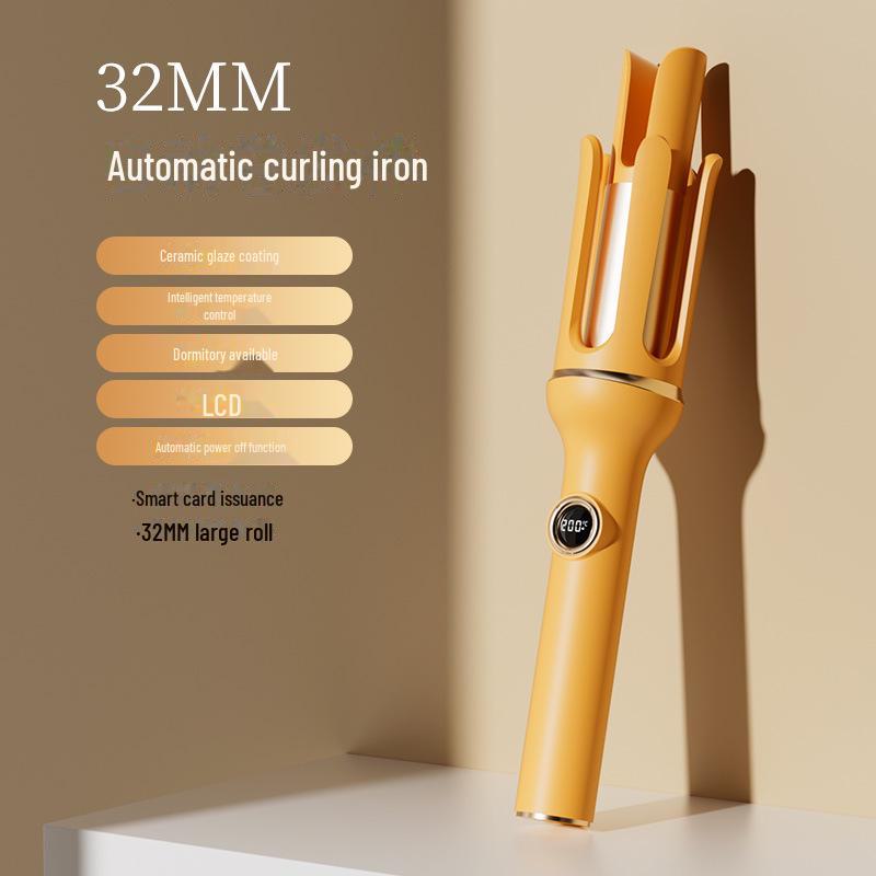 

Электрический мини-автоматический щипцы для завивки волос и инструмент для укладки волос оранжевый