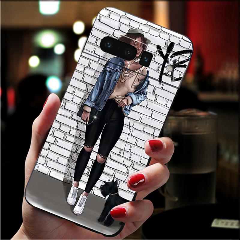 

Phone Case For Google Pixel 10 9 Pro XL 9A 8 7 6 Pro Pixel 8A 7A 6A Pixel 8 7 6 5 Fashion Summer Princess Travel Girl Google Pixel 6A