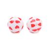 10Pcs 15mm Baby Infant Nipple Appeal Other Chain Clips Dummy Holder Nipple Accessories Pink Love Print Food Grade Silicone Beads