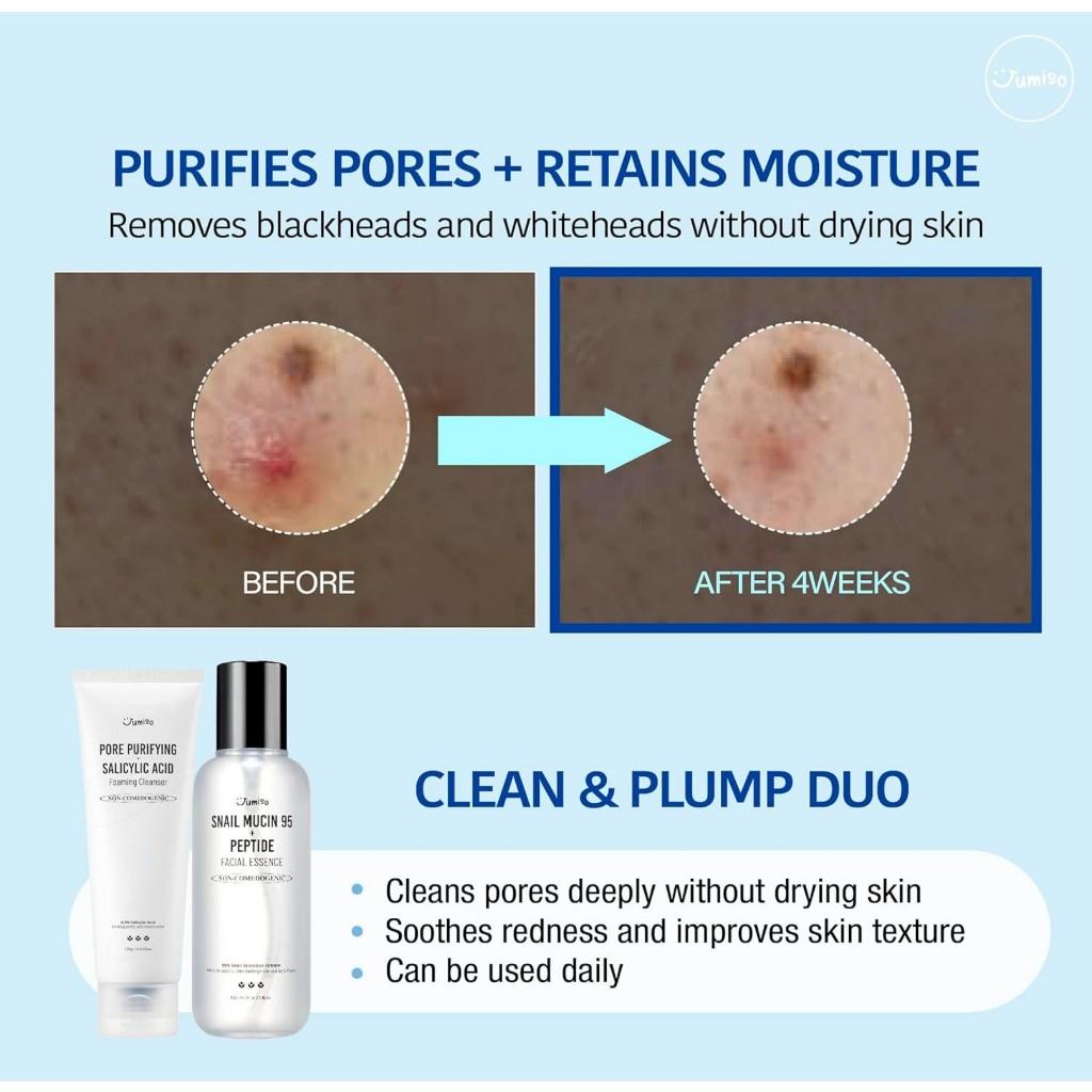 jumiso Pore-Purifying Salicylic Acid Foaming Cleanser 120g / 20g