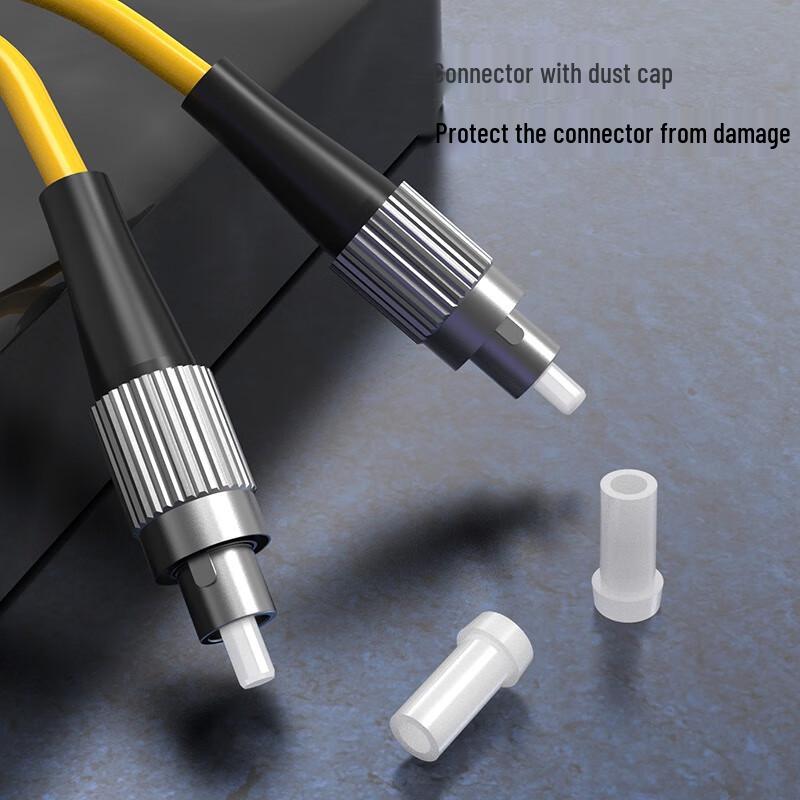 Telecommunication Grade Single Mode FC-FC Fiber Optic Patch Cord