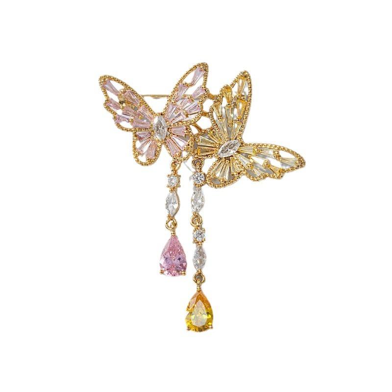 Senior brože Květinové Brože Odznaky pro ženy Přívěsek Módní brože Šperky