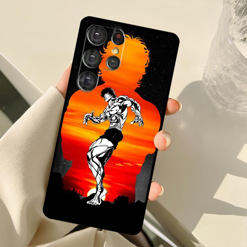 BAKI Hanma Yujiro Anime For Samsung Galaxy S22 Ultra S21 S20 FE S8 S9 S10 Note 10 Plus Note 20 Ultra Phone Case