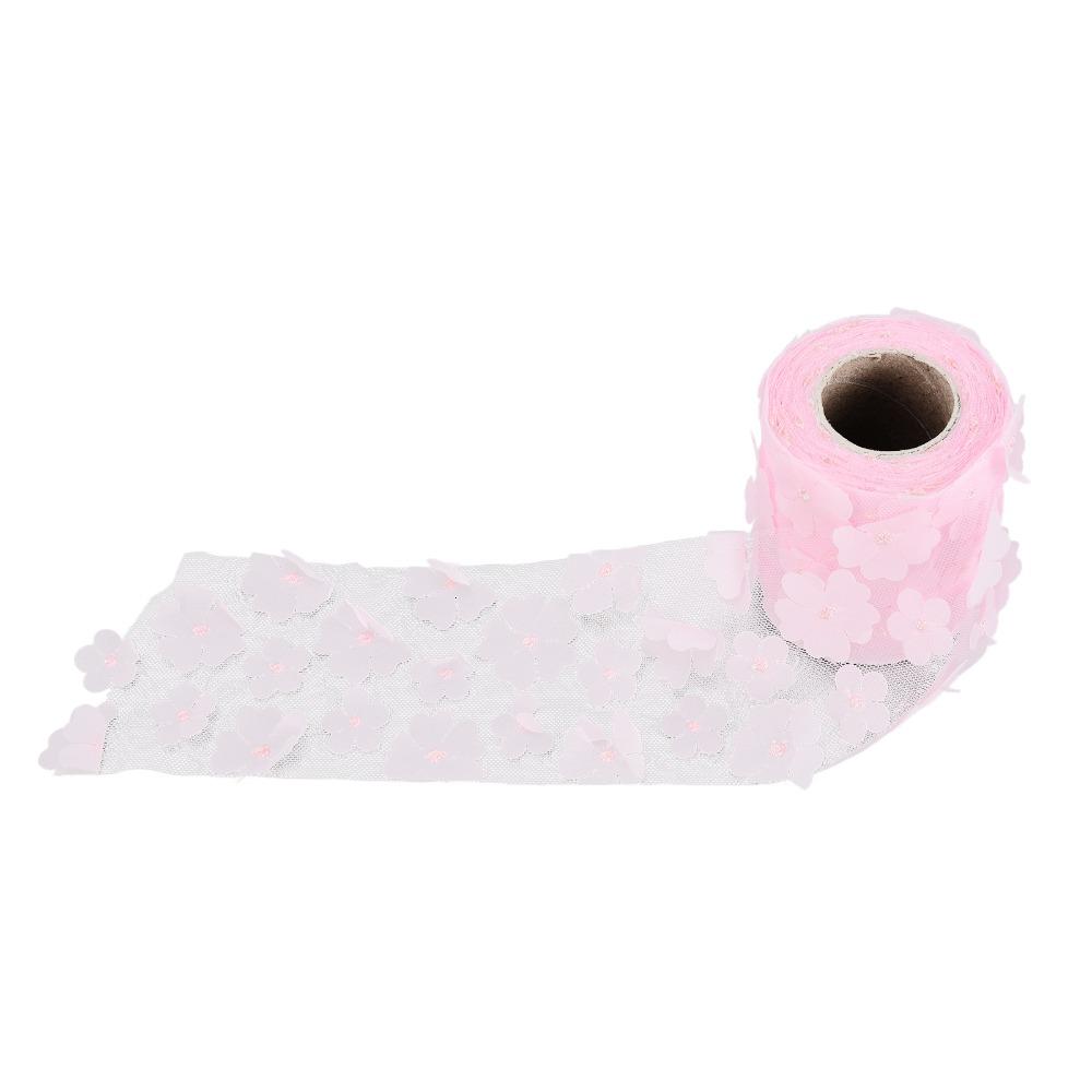 1pcs Printed Tulle Mesh Fabric Rolls 10yd Length Tulle Ribbon Spool Tulle Rolls DIY Crafts