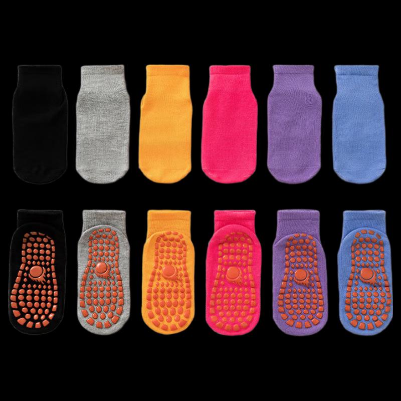 GUAIGUOGUO Anti-Slip Trampoline & Yoga Socks 1-4Y