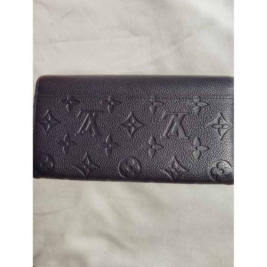 Used Louis Vuitton Monogram Empreinte Portefeuille Sarah Long Wallet