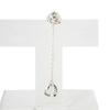 [Pre-owned] TIFFANY 925 Open Heart Diamond Earrings (One Side) / j64-9