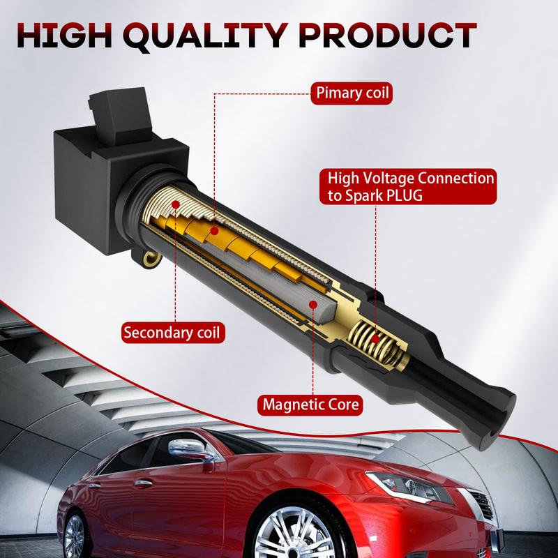 6pcs Ignition Coils + 6pcs Iridium Spark Plugs For INFINITI EX37 G37 Q50 Nissan 370Z UF617 Ignition System Coil Wear Part