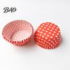 Greaseproof Paper Molds 100PCS Disposable Cupcake Liners, Food-Grade Baking Cups, Polka Small Event Tools Dot Print Standard Muffin for Home