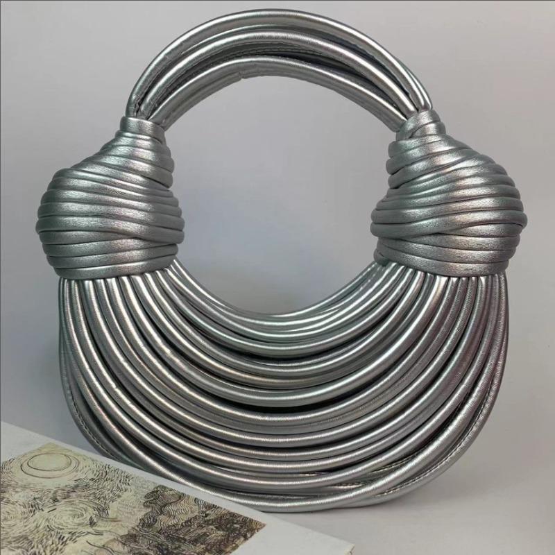 Heiß verkaufende neue Mode Nudeltasche personalisiertes Design vielseitige Knödeltasche handgewebt geknotete Schulter Damentasche