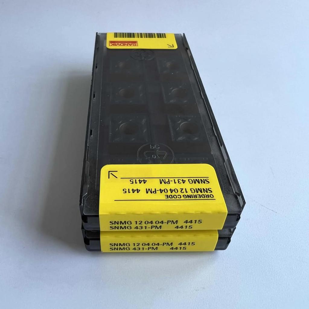 Original Sandvik / SNMG120404-PM 4415  / CNC Lathe Carbide Blade 10 Pcs