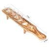 Tequila Serving Tray Wooden Whiskey Tray Rack Tequila Glass Holder Serving Tray Glass Display Dispenser