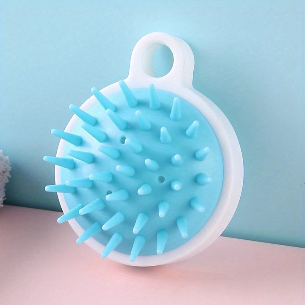 1 Piece Scalp Cleaning Massage Hair Comb, Soft Tooth Hair Brush, Hair Washing Tool For Home Scalp Care