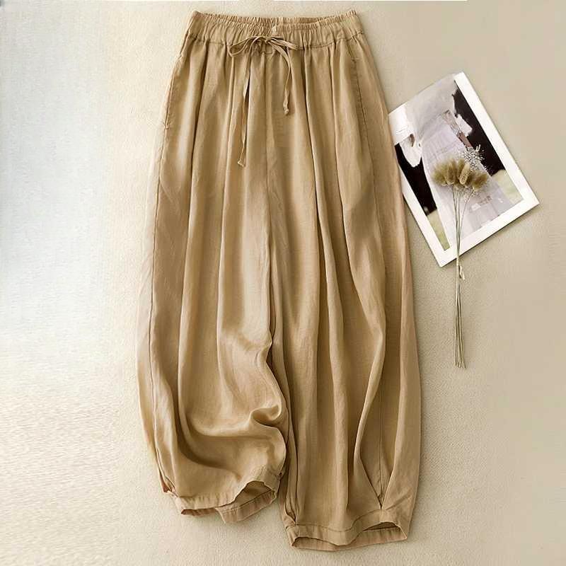 Lantern Pants Women's Lace Up Loose Casual Pants