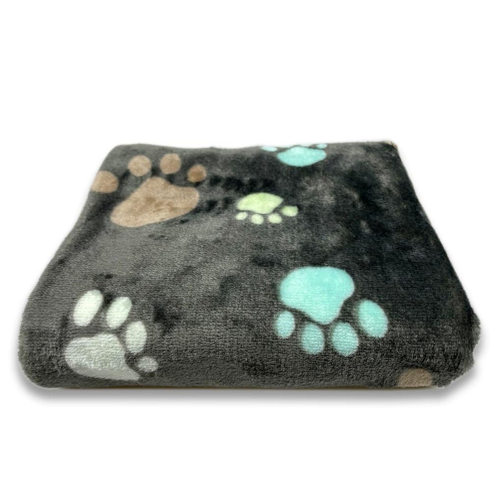 Dog Blankets Cat Soft Fluffy Fleece Pet Blanket Warm Cute Print Design Puppy Kitten Doggy Paw Small