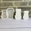 Sturdy Reusable Silicone Craft Mould Christmas Nutcrackers Shape for Candle Making and Art Projects