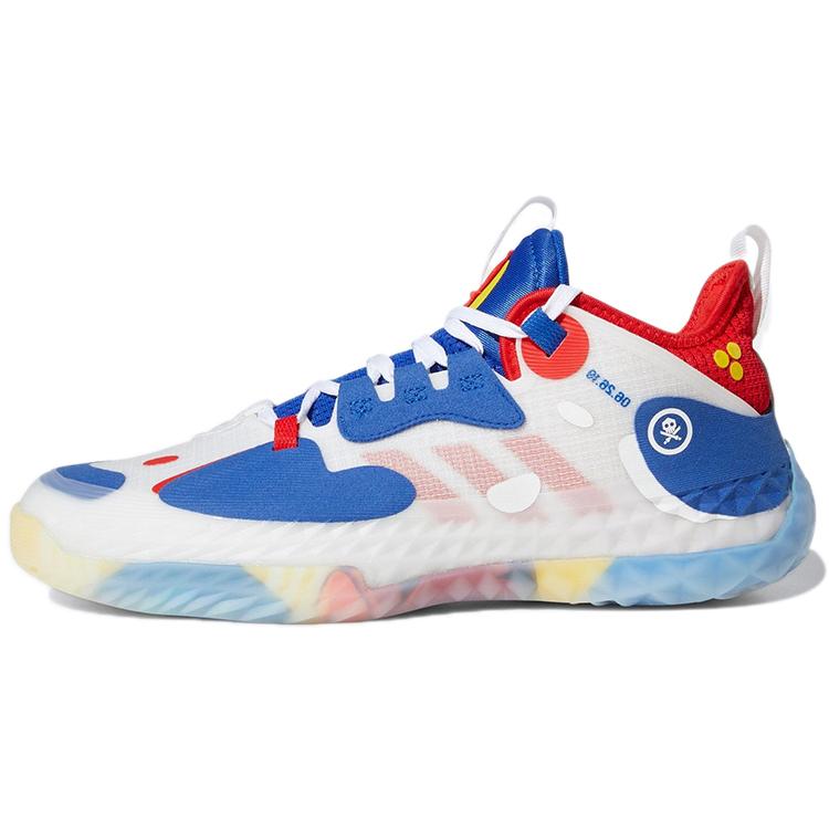 

Новые Adidas Harden Vol. 5 Futurenatural Облачно-белый Королевский синий Ярко-красный GY7489 49