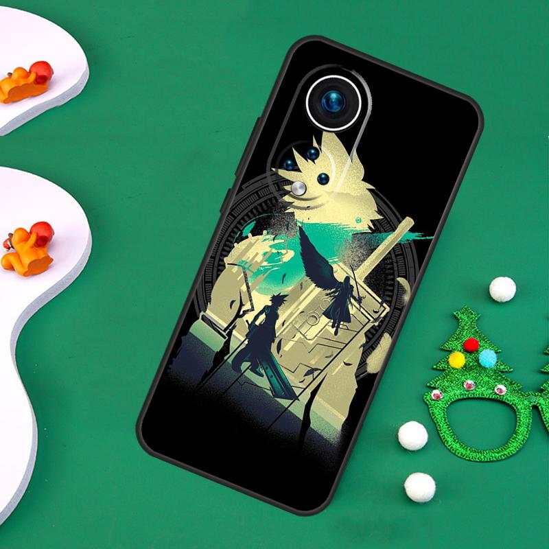 Final Fantasy VII Case For Honor 200 Lite 50 70 90 X9c X9b X9a X8a X8b X7a X6a X8 X9 Magic 7 5 6 Pro Cover