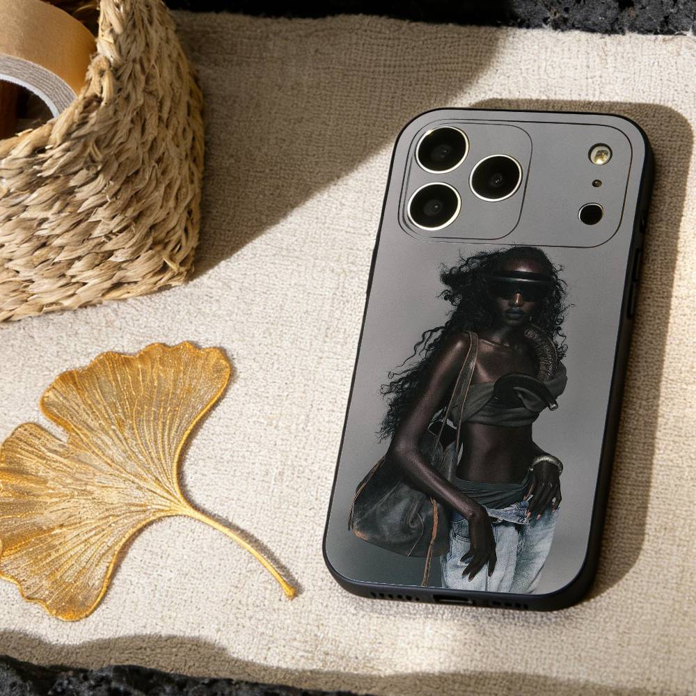 A-Anok Yai Couture Model Phone Case For iPhone 17, 16,15,14,13,12,11 X XR Plus,Others Soft Black Cover