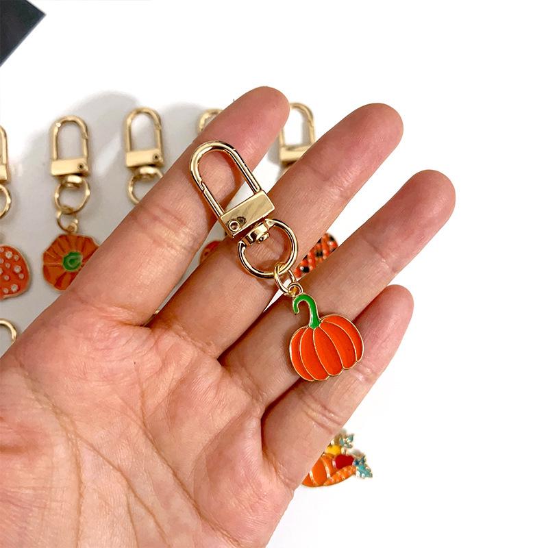 Thanksgiving Pumpkin Handbag Keychains and Ornaments - Creative Halloween Pendants & Gifts