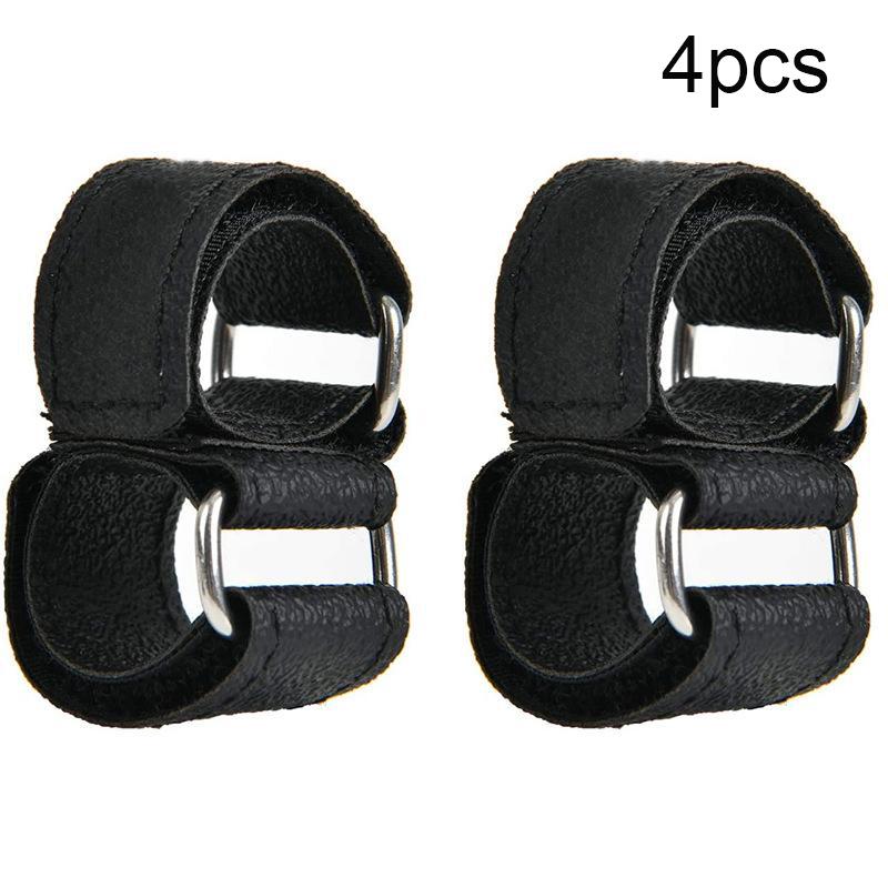 Space Saving Car Rod Holder 2/4/6Pcs Strong Nylon Velcro Fastening Belt Vehicle Rod Rack for Auto Interior Storage Organizer
