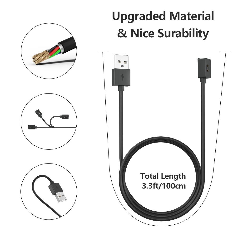 Magnetic Smartwatch Charging Cable For Xiaomi Mi Band 7 Pro Redmi Watch 2 Lite Sport Watch Fast Charger Wire Power Dock Stand