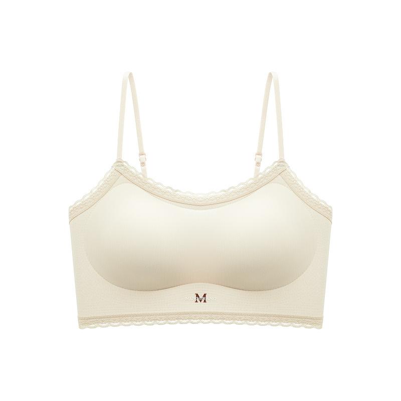 Non-magnetic invisible non-marking underwear women's small breasts gather, anti-sagging thin shoulder straps, soft support liquid foundation