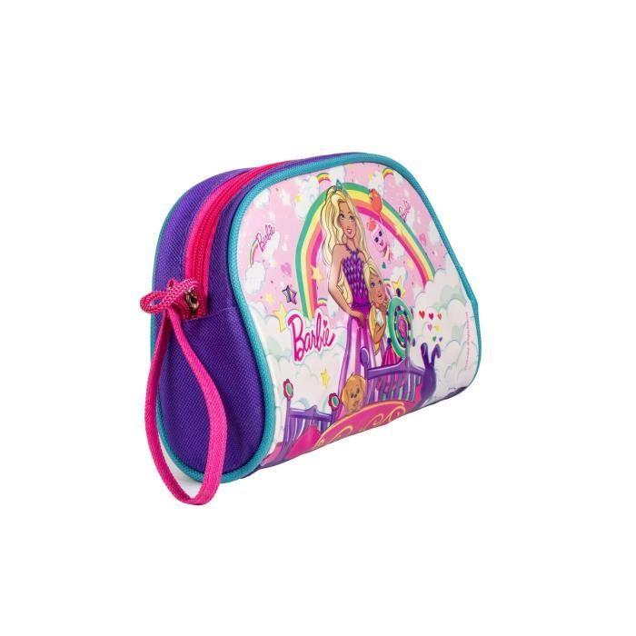 Trousse de toilette - Tinokou - Barbie - Isotherme - Imperméable - Souple
