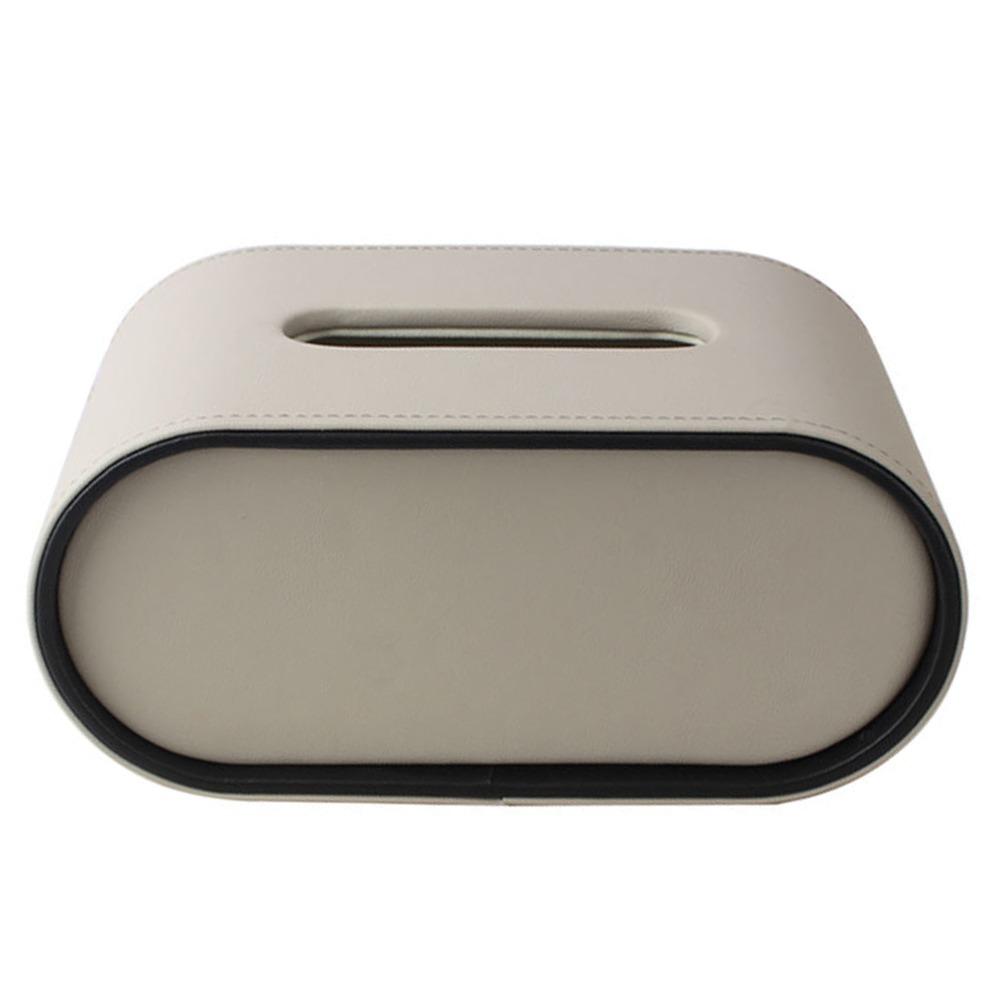 Multi-functional Paper Towel Box Leather Paper Towel Dispenser Napkin Storage Case  Car