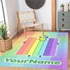 Numberblocks Customize Text Floor Rug Office Rug Design for Living Rooms Dining Room Study room Playrooms Antislip Carpet Anime Office Decor